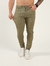 Calça Masculina Sarja Slim Power Verde Musgo - comprar online