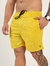Short Mauricinho no Linho Algodão - Mostarda - comprar online