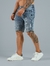 Bermuda Jogador Jeans Marmorizada Destroyed - Fitz Jeans Atacado