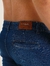 Calça Jeans Slim com Bolso Embutido - Azul - loja online