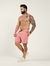 Short Mauricinho no Linho Algodão - Rosa Flamingo