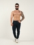 Calça Masculina Sarja Slim Power Azul Marinho - Fitz Jeans Atacado