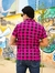 Camisa der Botão Slim Xadrez