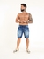 Bermuda Jeans Slim Azul Básica - Fitz Jeans Atacado