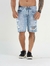Bermuda Jeans Slim Destroyed Marmorizada - Fitz Jeans Atacado