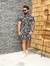 Imagem do Conjunto Mauricinho Floral Preto