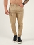 Calça Masculina Sarja Slim Power Bege Claro - comprar online