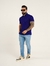 Imagem do Camisa Gola Polo no Tricô Soft Texturizado Azul Bic