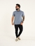 Camisa Gola Polo no Cotton com Elastano - Cinza Chumbo na internet