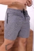 Short Jogger Sarja com Zíper no Bolso Frontal Cinza Claro na internet