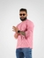 Camisa Manga Longa no Canelado Rosa Flamingo na internet