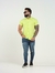 Camisa de Botão Slim no Viscolinho com Elastano - Verde Militar - Fitz Jeans Atacado