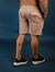 Short Over Moletom Bege Sérpía - Fitz Jeans Atacado
