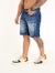 Bermuda Jeans Slim Azul Básica