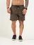 Bermuda Jogger Cargo Street Bolso Botão - Verde Militar - comprar online