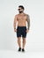 Short Mauricinho Jogger Sarja Azul Marinho - Com Elastano - Fitz Jeans Atacado
