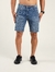 Imagem do Bermuda Jogador Jeans Marmorizada