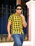 Camisa de Botão Slim Xadrez - Amarela - comprar online