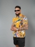 Camisa de Botão Slim no Viscolinho Estampado na internet