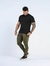 Camisa Slim Básica Cotton Fio 40 - Preta - comprar online