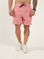 Short Mauricinho no Linho Algodão - Rosa Flamingo na internet