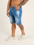Bermuda Masculina Jeans Slim Azul - Fitz Jeans Atacado