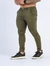 Calça Skinny Alfaiataria Acetionada Verde Militar na internet