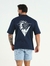 Camisa Oversized Street Litoral - Azul Marinho na internet