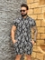 Conjunto Mauricinho Floral Preto - comprar online