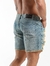 Bermuda Jeans Street Destroyed Sobretinto - 100% Algodão - comprar online