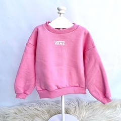 Buzo vans rosa