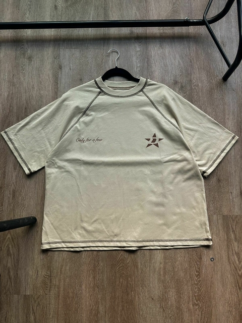 Regular tee Beige - comprar online