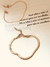 Pulseira de fita grossa na internet