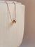 Colar Esfera Dourada 45cm - comprar online