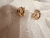 Brinco Argola Tripla Dourado Elegance - loja online