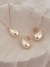Conjunto Essência- Gota de Pérola Brinco e Colar - loja online