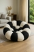 Puff Confort - Blanco y negro 1.20X0.60 - comprar online