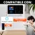 Image of Kit Sistema De Seguridad Casa + Alarma Wifi Control Por App