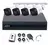 Dahua Kit de seguridad 4 Camaras metálicas Bullet 2mp Audio Dvr 1080p Lite Wizsense + HDD 1TB