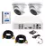 Kit Video Vigilancia Hilook 2 Camaras Domo 500gb Cable