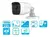 Kit Cctv Hilook 6 Camaras Metal Microfono 1080p 2 Tb - comprar en línea