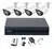 Dahua Kit de seguridad4 Cámaras Metálicas 5mp Fullcolor + HDD 2tb Video a color 24/7
