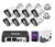 Kit de 8 Canales/ Incluye DD 2TB y 100m de cable UTP / NVR Tiandy 8 Canales 8 entradas IP POE/ 8 Cámaras Bala Lente Fijo 2MP IP - 2.8MM - IR 30M - Mic