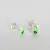 Aros Tope Mariquita Circon - tienda online