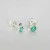 Aros Tope Mariquita Circon - comprar online