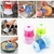 ESCOVA DE LIMPEZA MULTIUZO COM DISPENSER REDONDA - CORES SORTIDAS - comprar online