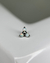 Labret Trinity Opala | Titânio