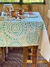 Mantel Antimancha Turquesa - Vero Diseño