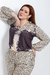 Camisa estampada Natasha Plus Size na internet