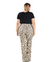 Calça reta Camila Plus Size - comprar online
